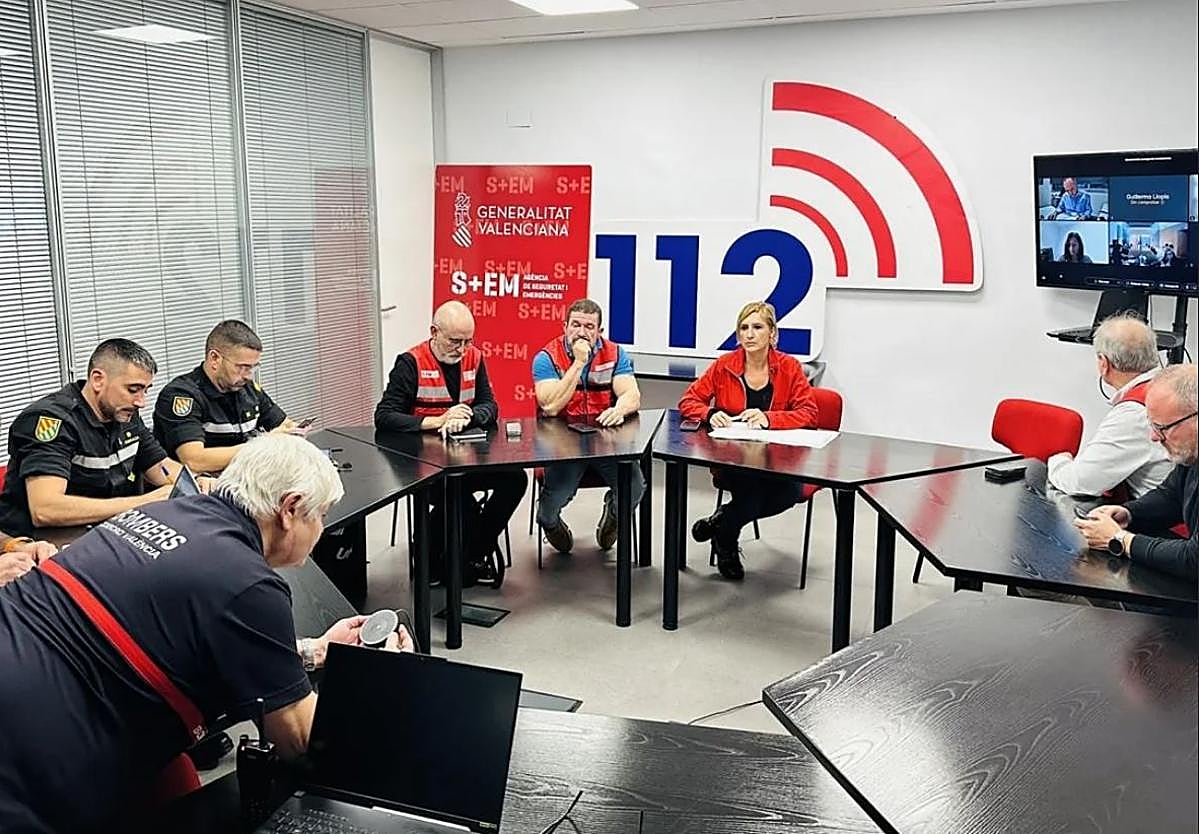 La reunión del Cecopi.