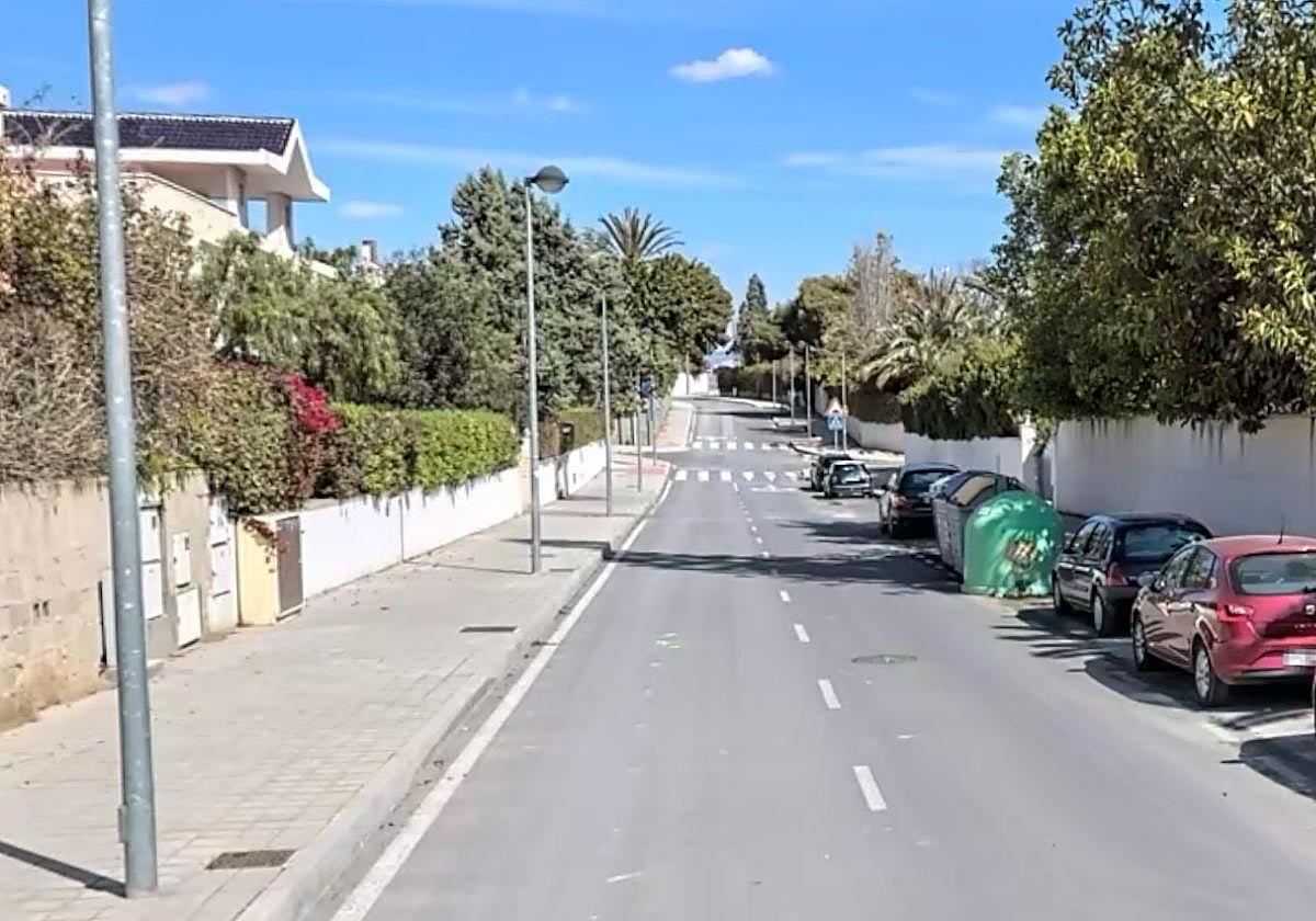 Una de las calles que tendrá cortes de luz.