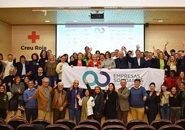 Participantes en el proyecto Empresas Solidarias.