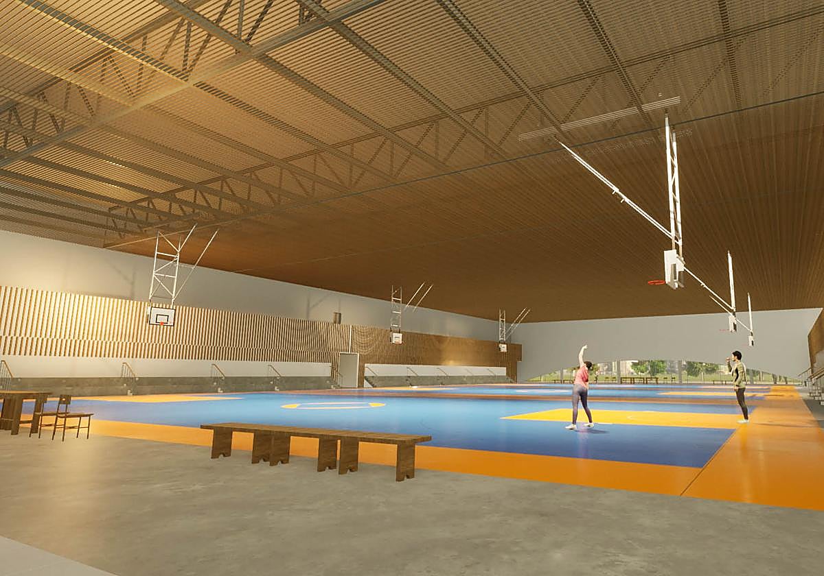 Project of the Tómbola pavilion.