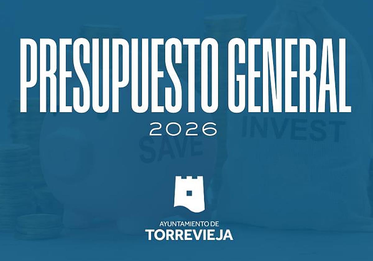 Torrevieja aprueba un presupuesto récord de 187,7 millones de euros para 2026.