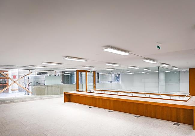 Planta baja del Centro 14 tras las obras de ampliación.