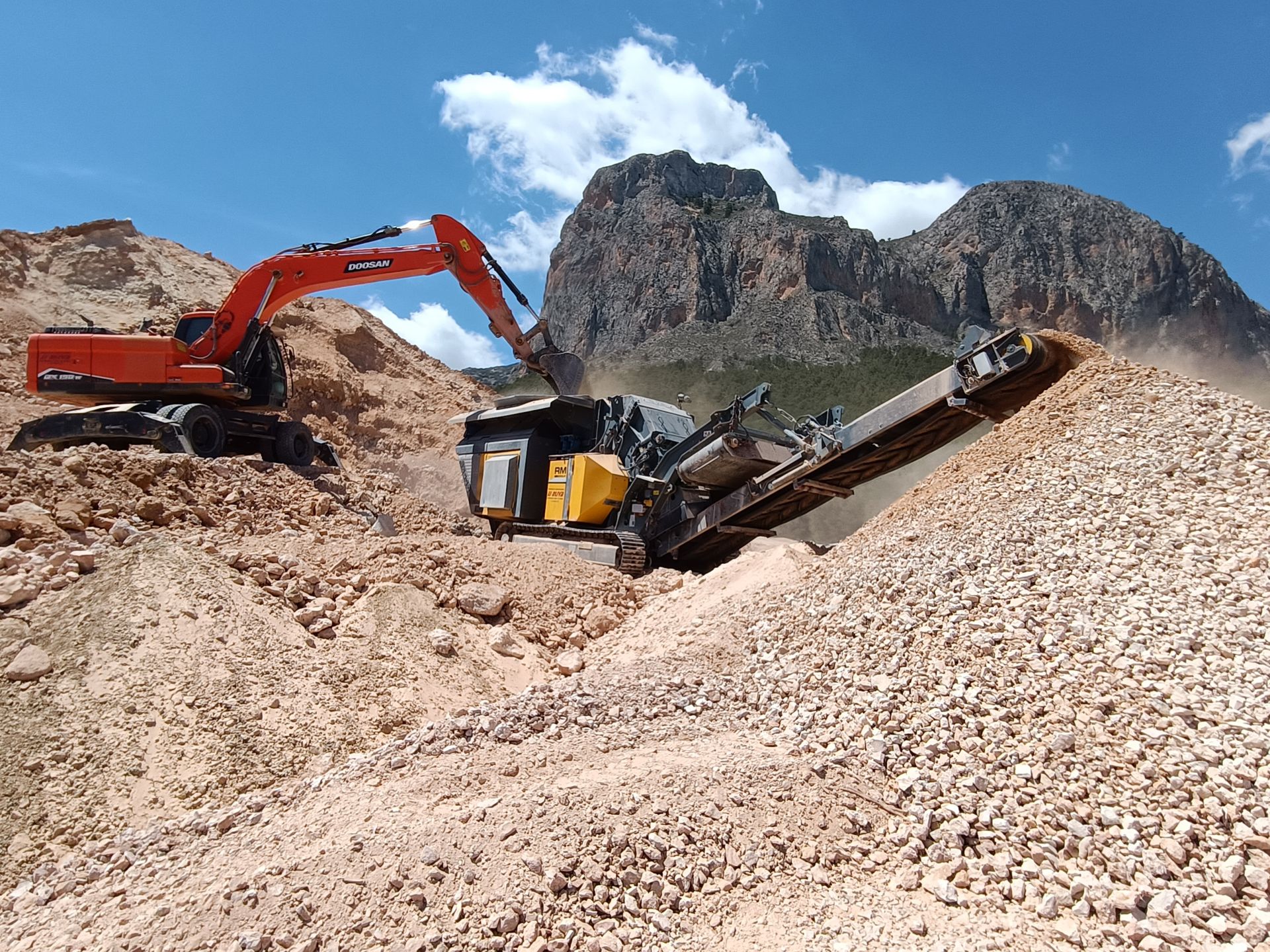 Construction of Polop Hills Natura.