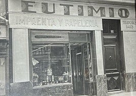 Escaparate original de Eutimio.