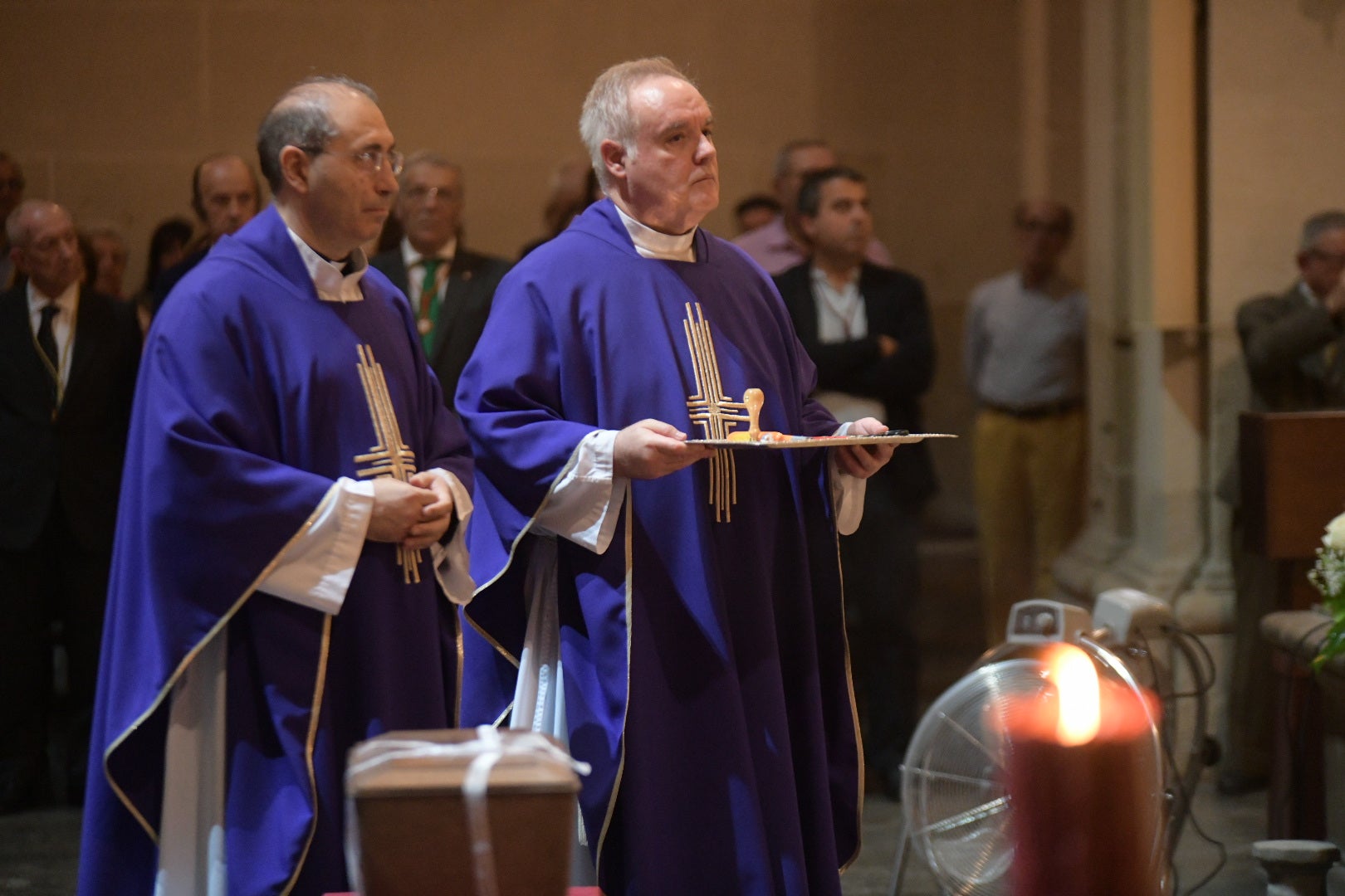 Los restos del médico Pedro Herrero ya reposan en la Capilla de la Buena Muerte de Alicante