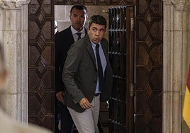 Carlos Mazón y Vicente Mompó.