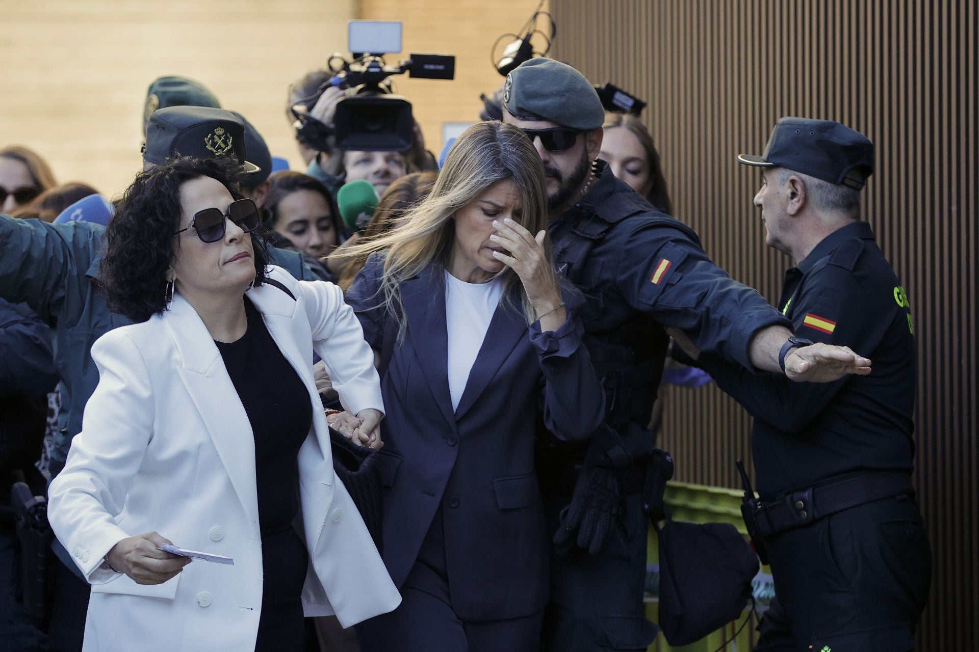 Maribel Vilaplana llega al juzgado para declarar