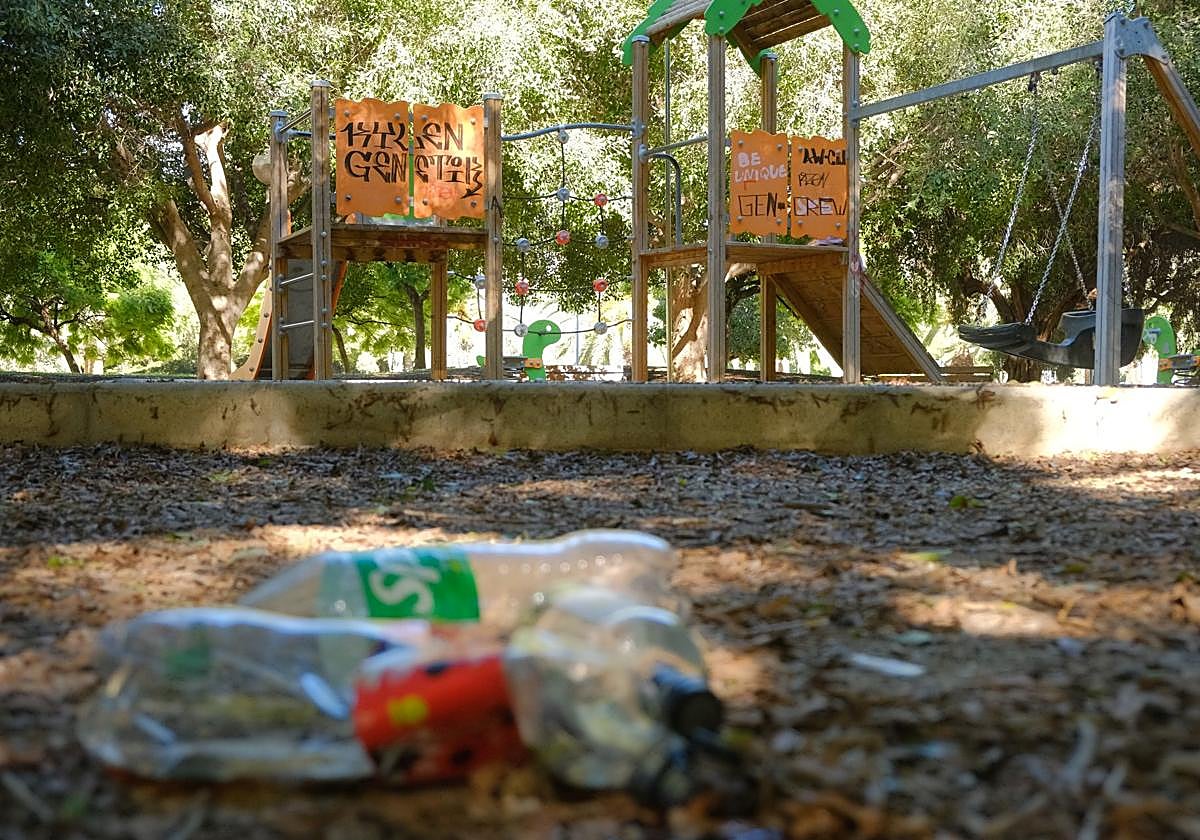 A park in the Playa de San Juan area.