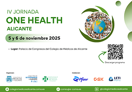 Cartel de la IV Jornada One Health.