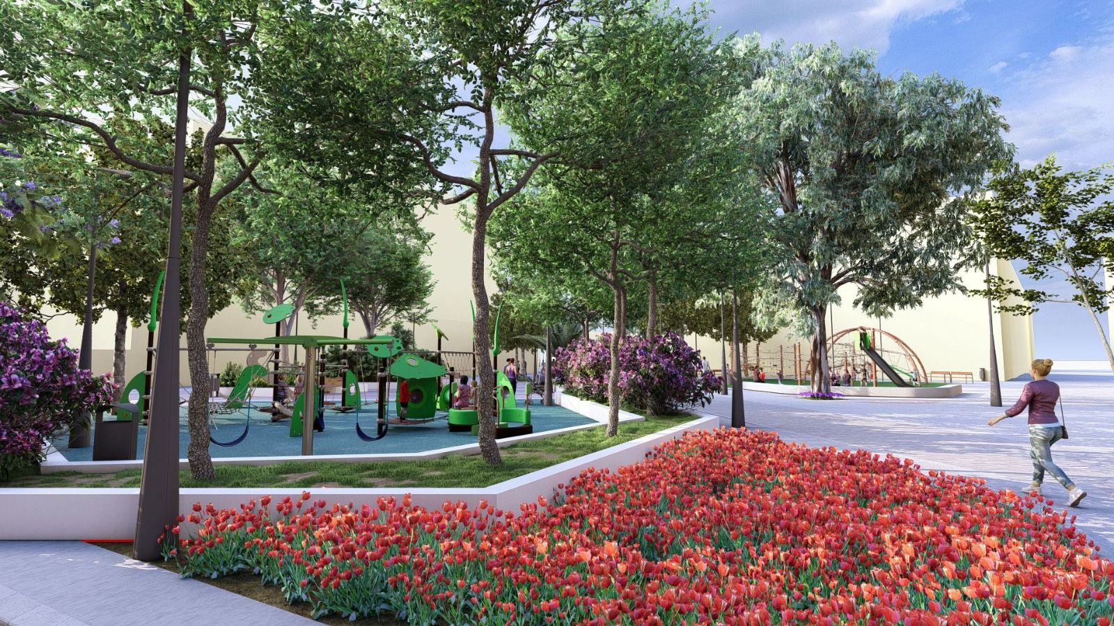 Recreación del futuro de esta calle.