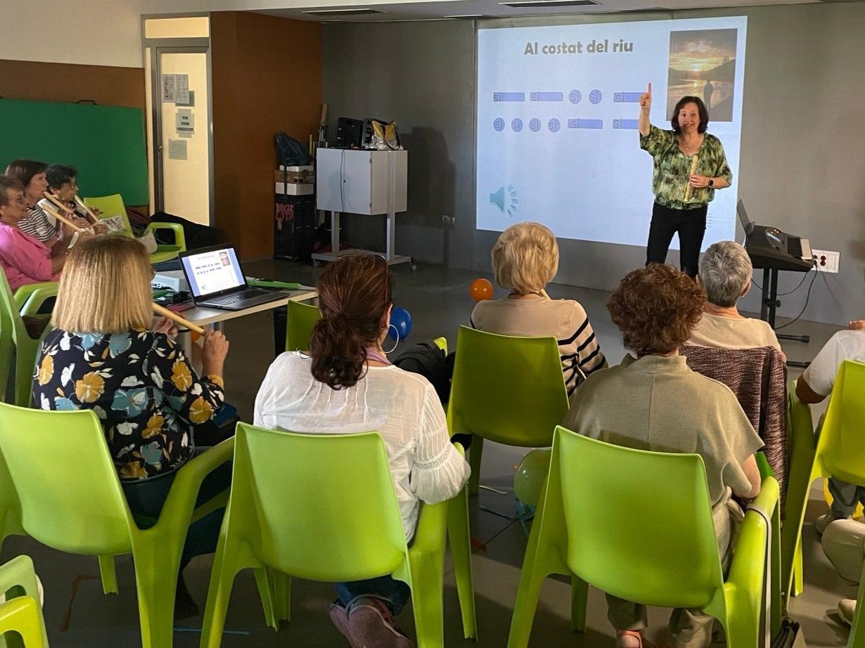 En total se han impartido 20 horas de sesiones grupales.