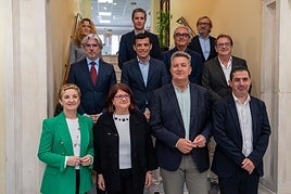 Imagen de protocolo entre la Cámara y Parque Empresarial.