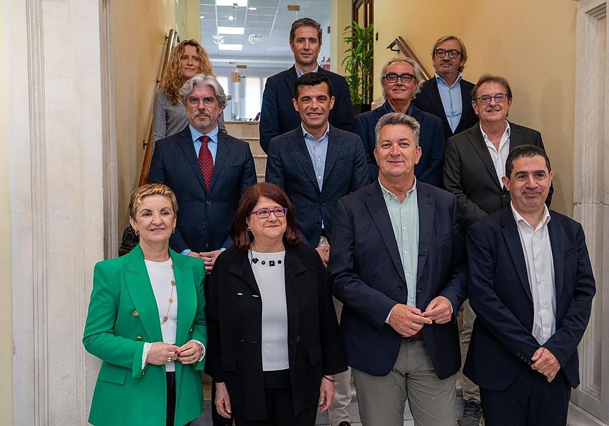 Imagen de protocolo entre la Cámara y Parque Empresarial.