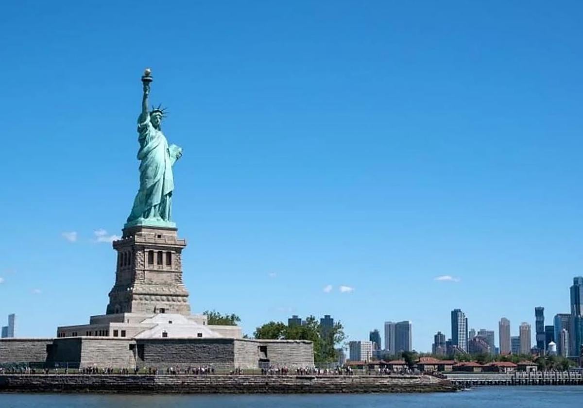 Estatua de la Libertad, en Nueva York.