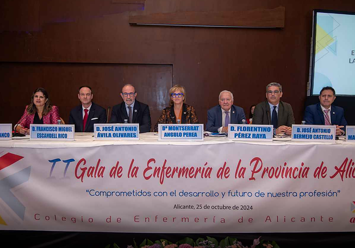 Imagen de la II Gala de la Enfermería de la Provincia de Alicante.