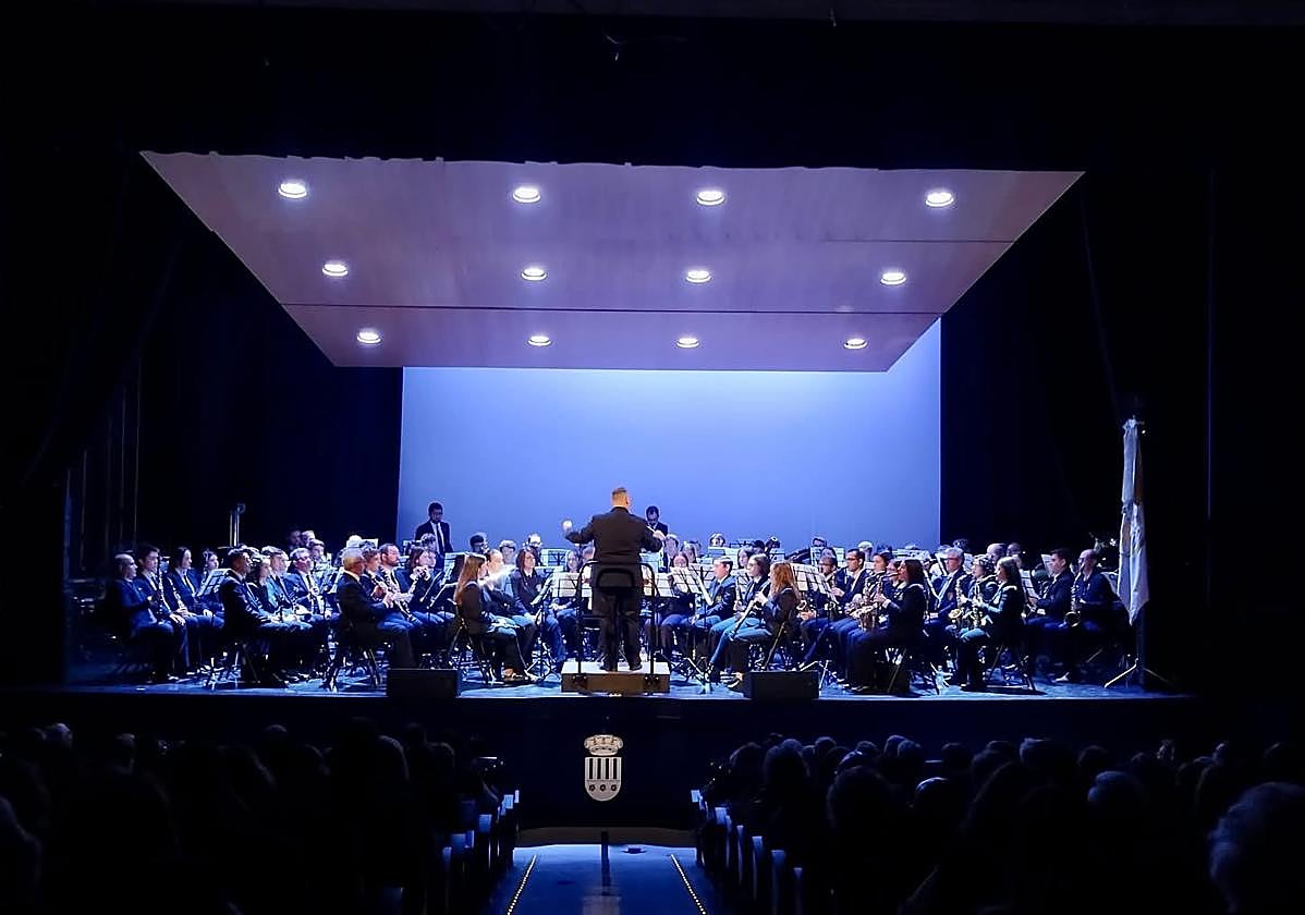 Concierto en el auditorio municipal de Mutxamel.