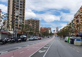 Imagen de la avenida Jaime I