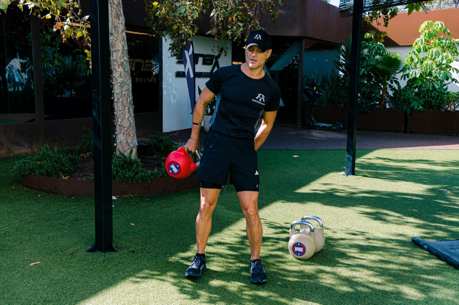 Imagen secundaria 2 - Más fotos del entrenamiento.