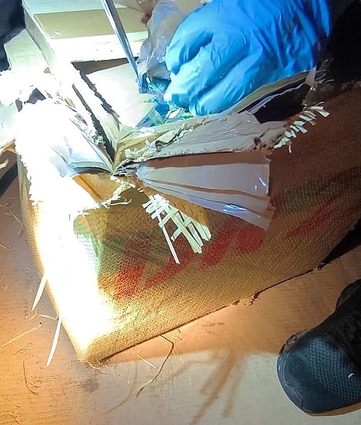 Imagen secundaria 2 - Imágenes de la operación de la Guardia Civil. 