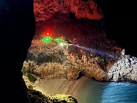 Operación de rescate en Benitatxell.