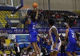 Imagen del Melilla-HLA Alicante de la última jornada.