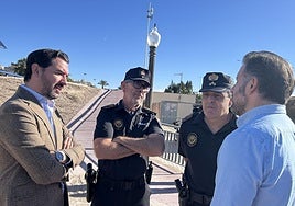 Elche instala la primera sirena de aviso en el barranco de San Antón dentro de su nuevo sistema de emergencias.