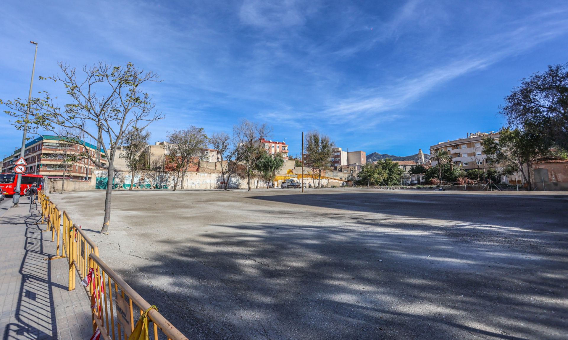 Nuevo aparcamiento en Elda.