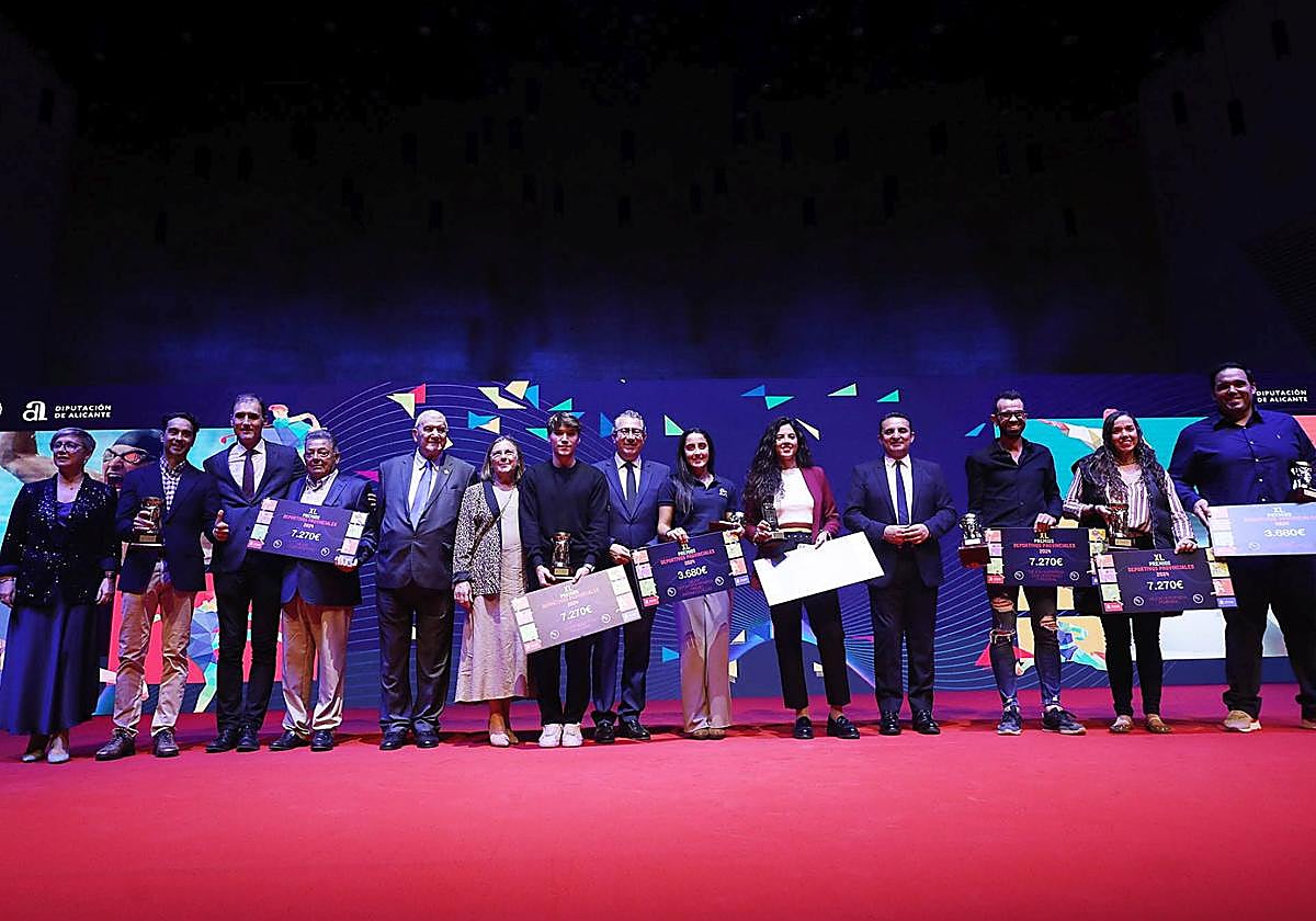 El Auditorio de la Diputación de Alicante volverá a ser escenario de la gran fiesta del deporte provincial.