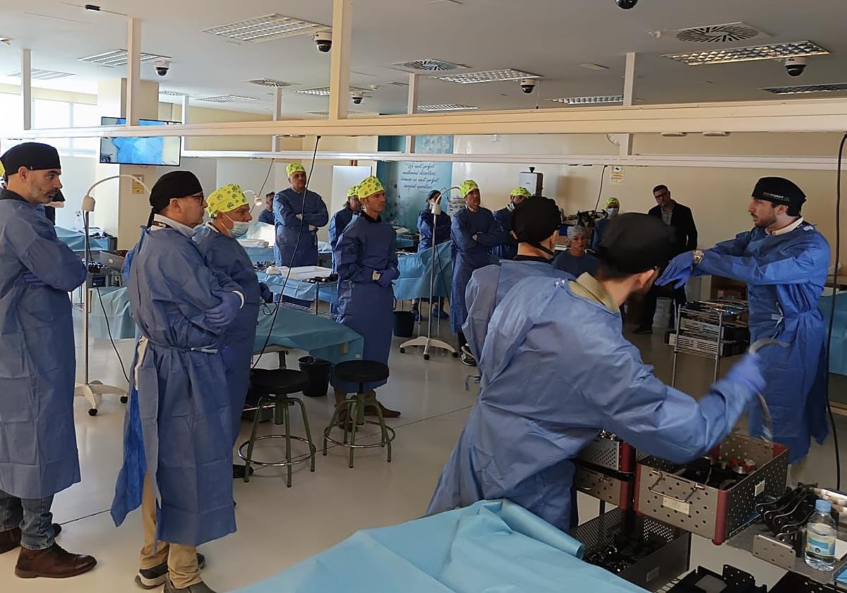 The training gathered twenty specialists.