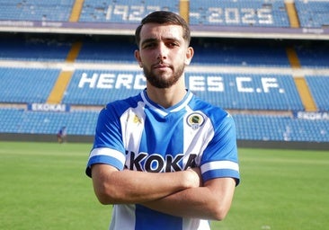 Mehdi Puch durante su presentación en el Rico Pérez.