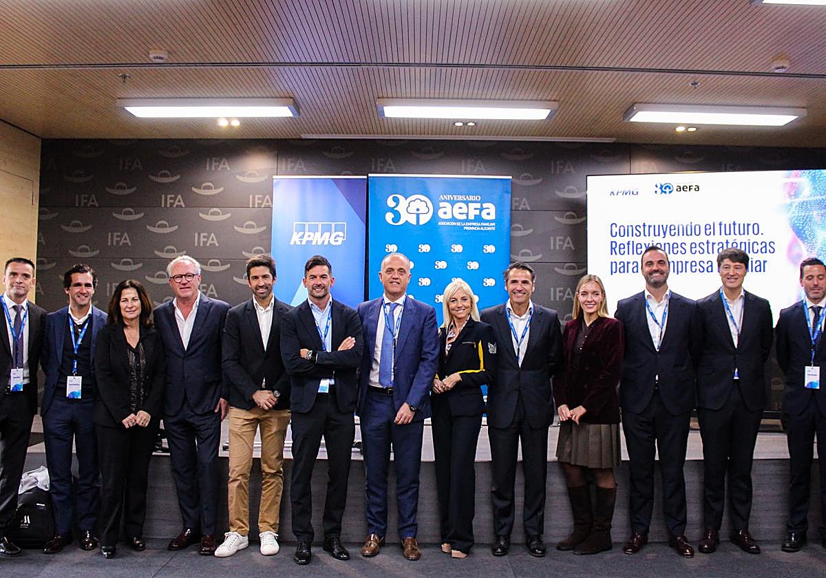 Encuentro de la empresa fmiliar y KPMG.