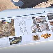 Calzado de esparto de hace 2.300 años en Alicante.