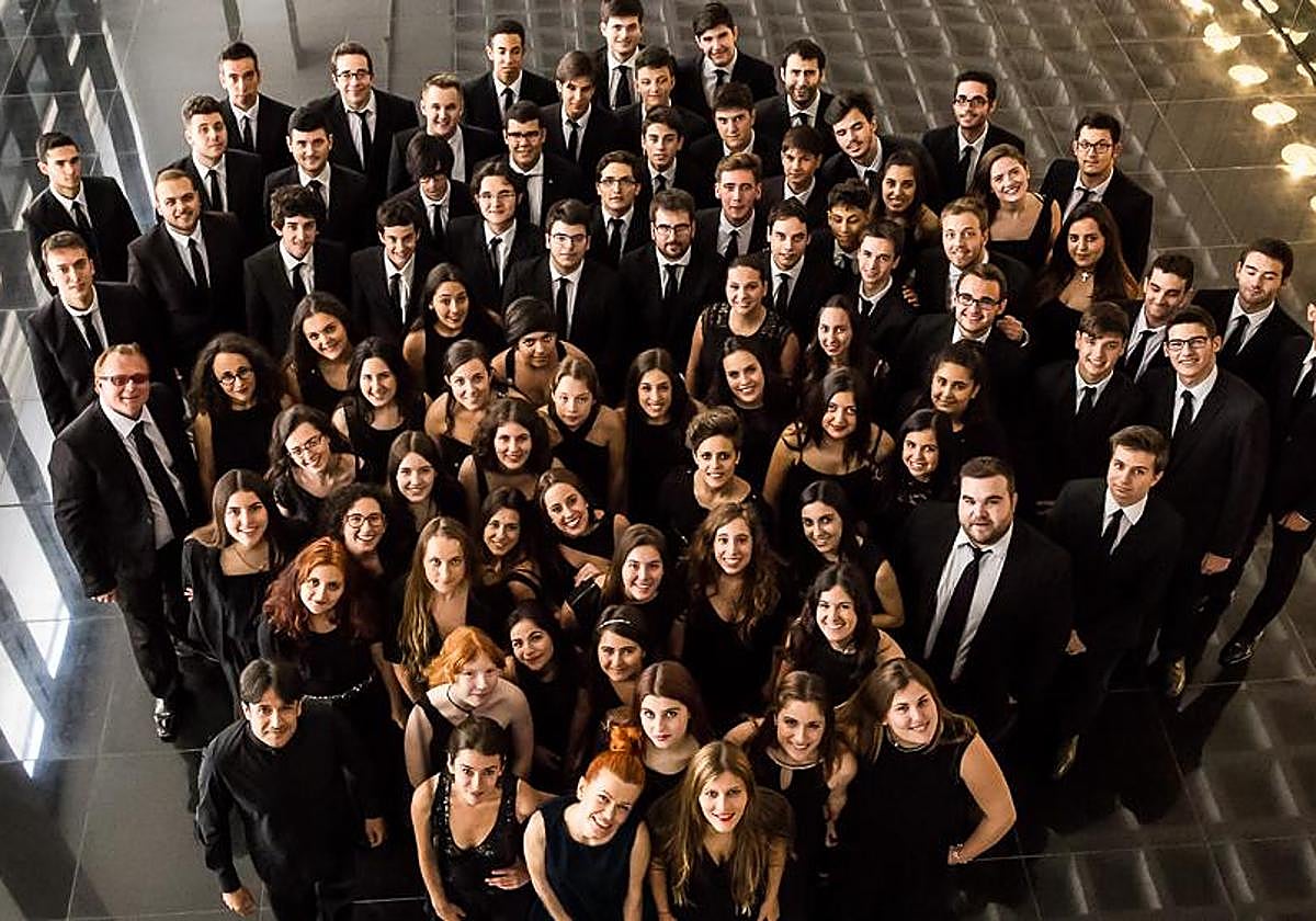 Young Orchestra of the Province of Alicante, in an archive image.