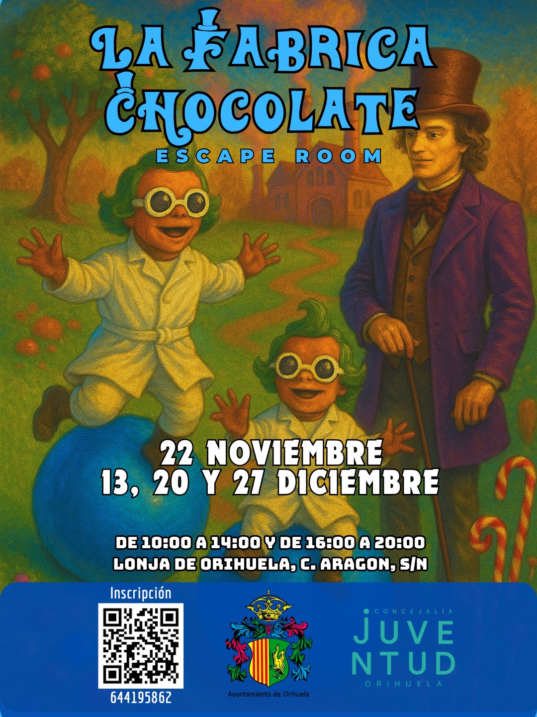 Cartel de la actividad.