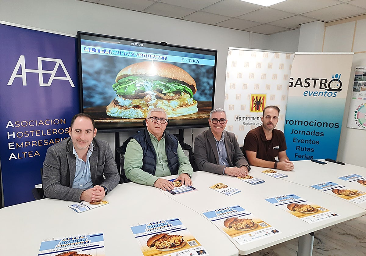 Imagen de la presentación de la jornada en Altea