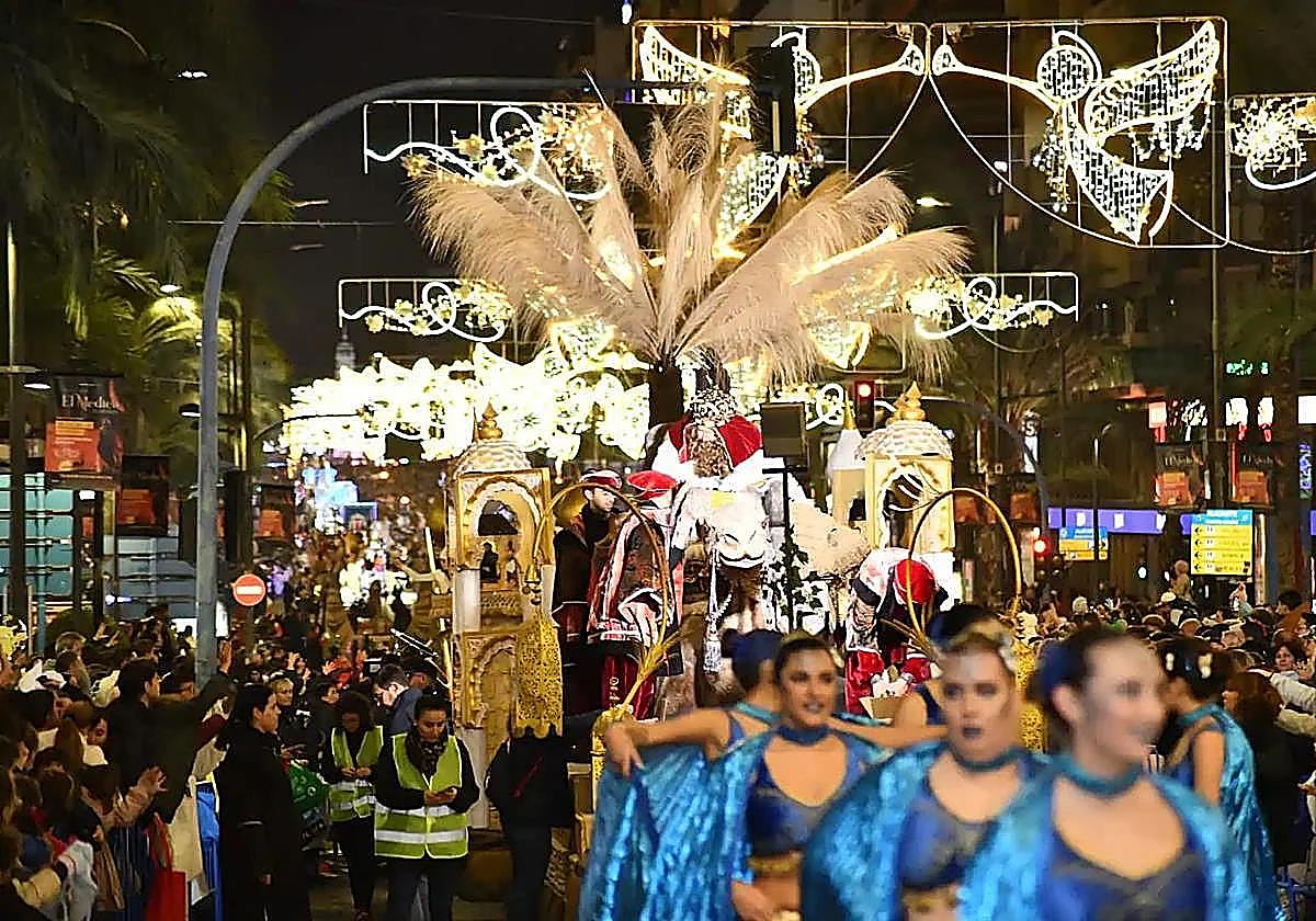 Cabalgata de Reyes de Alicante.
