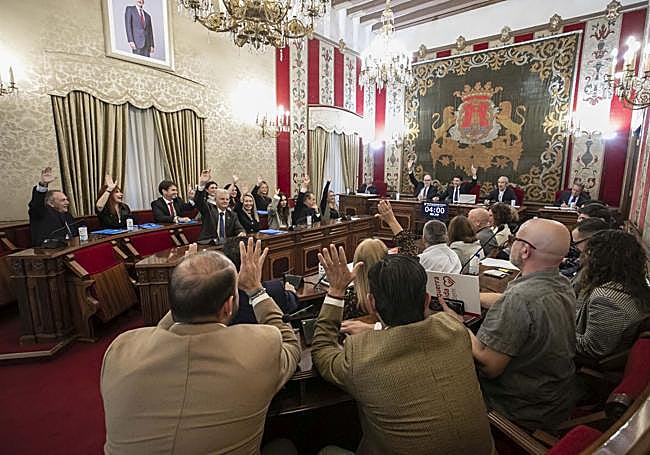 Pleno para aprobar la modificación de crédito.