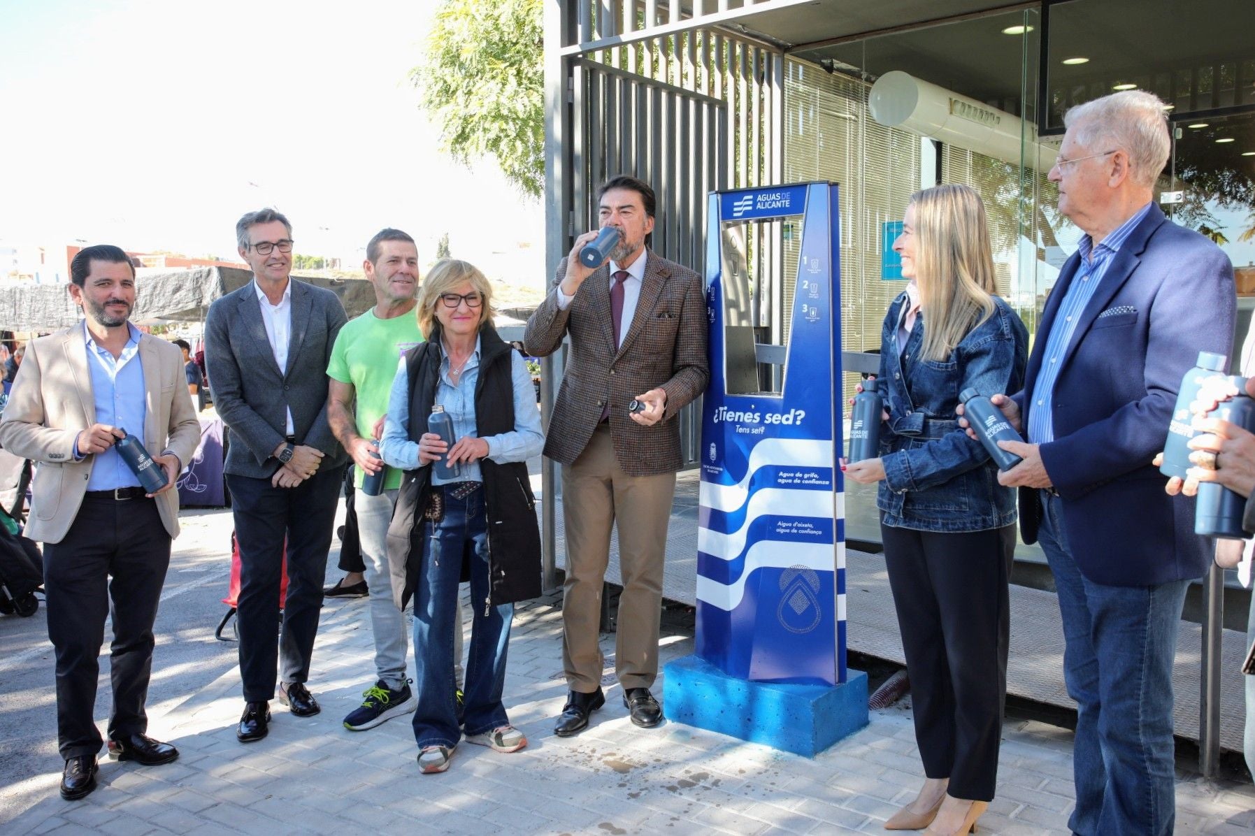 New water dispenser installed in Alicante.