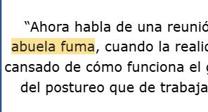 «Excusas absurdas» y «que si la abuela fuma»