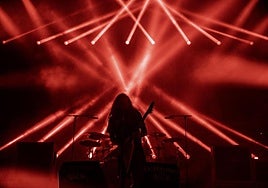 Concierto de rock, en imagen de archivo.