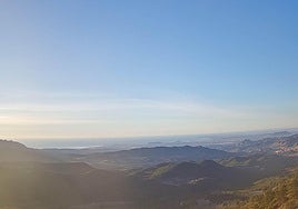 Contraste térmico de vértigo entre Xixona y Alicante.