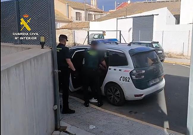 Detención de los presuntos secuestradores de Almoradí.