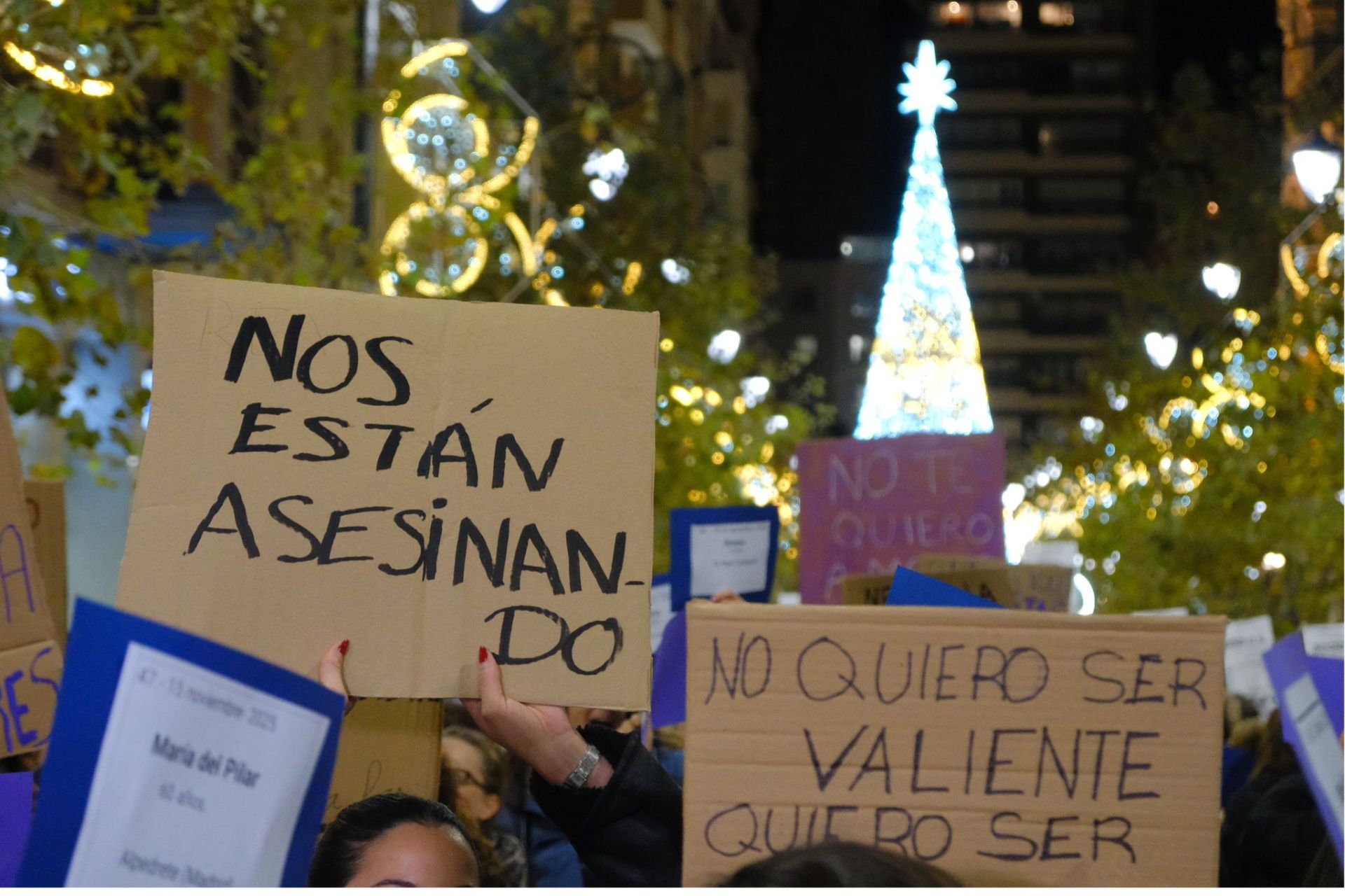 Alicante levanta la voz contra la violencia de género el 25N