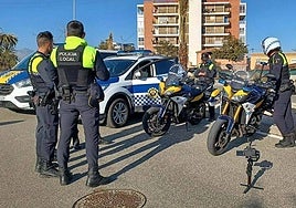 Agentes de la Policía Local de Alicante.