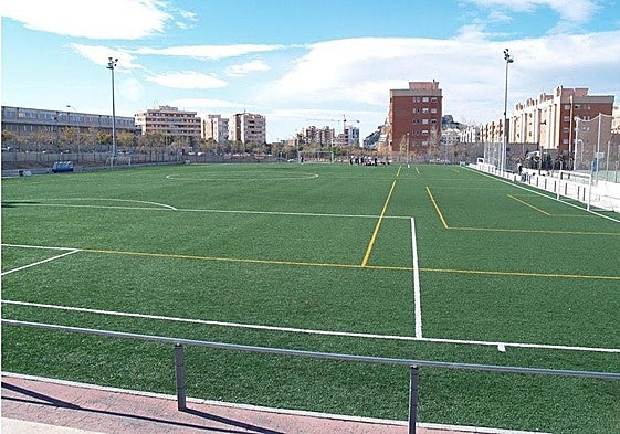 Polideportivo del barrio Garbinet de Alicante.