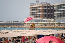 Vista del hotel Porta Maris.