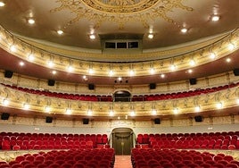 Vista del Gran Teatro de Elche, escenario del acto institucional del Día de la Constitución.