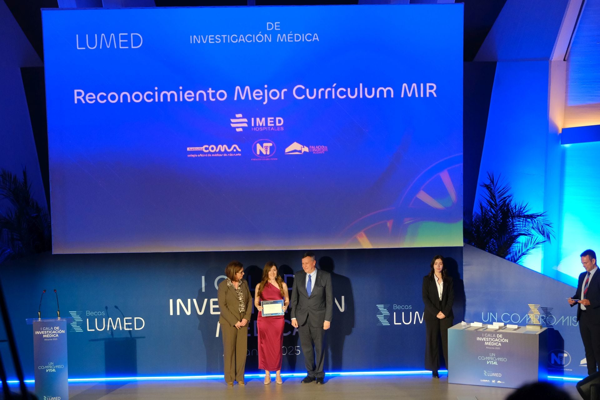 Así ha sido la I Gala Becas LUMED celebrada en Alicante