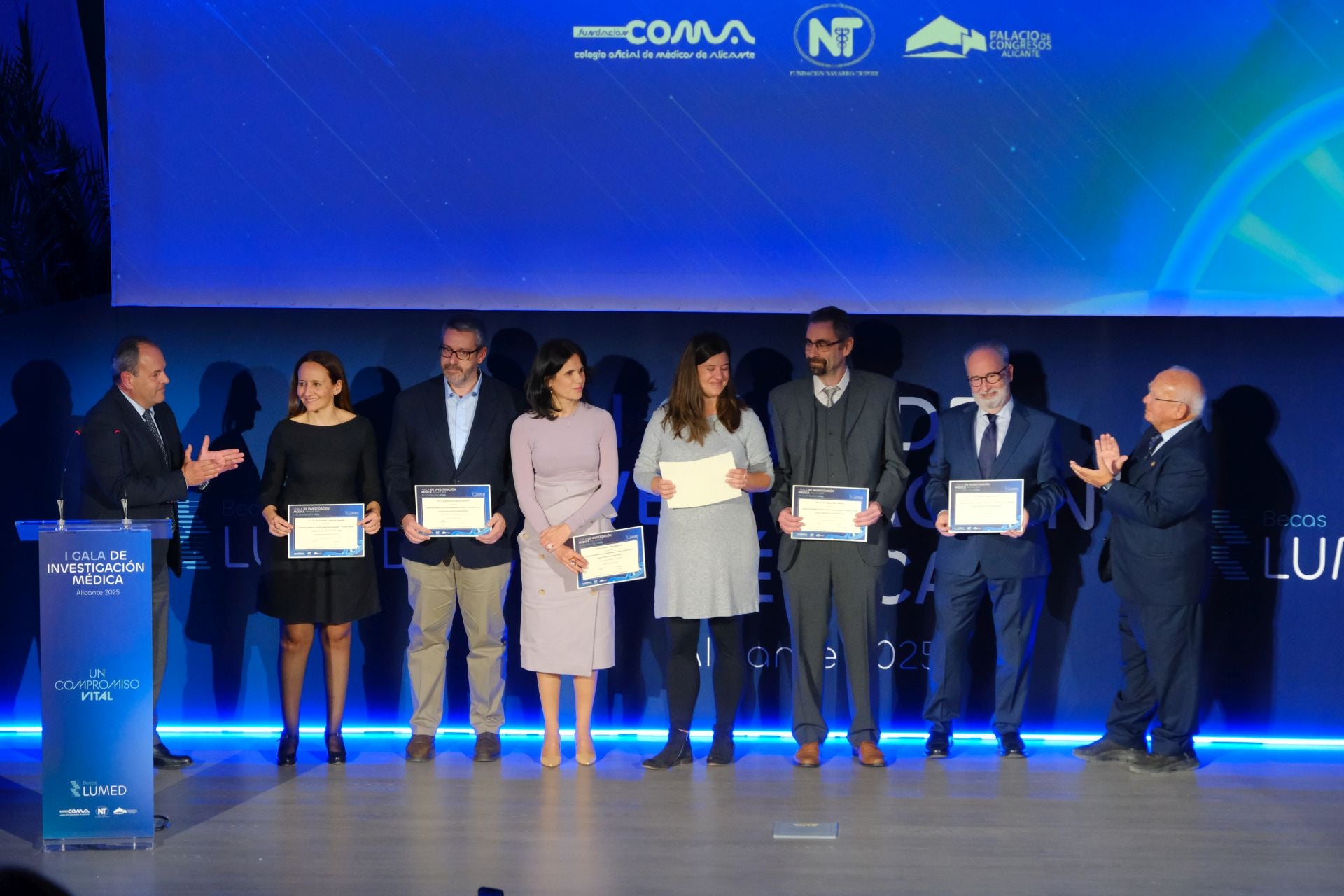 Así ha sido la I Gala Becas LUMED celebrada en Alicante