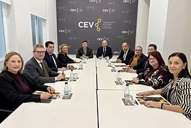 Reunión entre la CEV y las Cámaras de la Comunitat.
